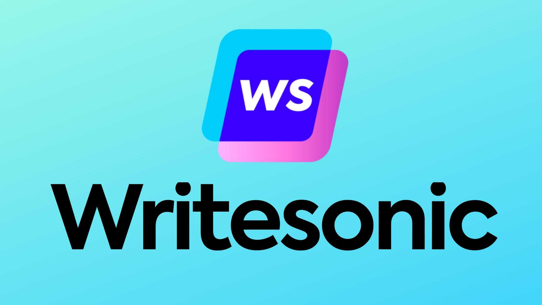 Writesonic logo