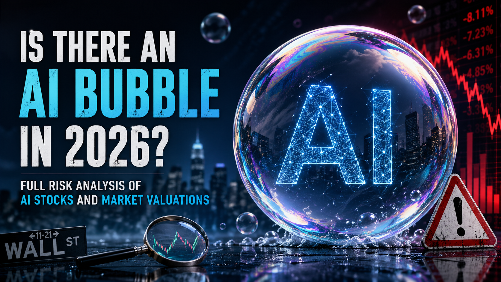 Is There an AI Bubble in 2026? (Full Risk Analysis of AI Stocks and Market Valuations)